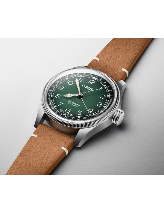 ORIS BIG CROWN CERVO VOLANTE VERDE 38MM 0175477794067